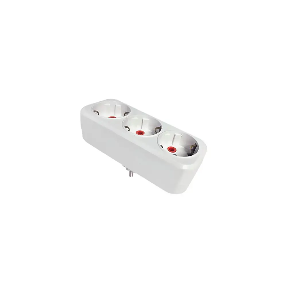 4 Gang Socket Adapter (Flat Type)