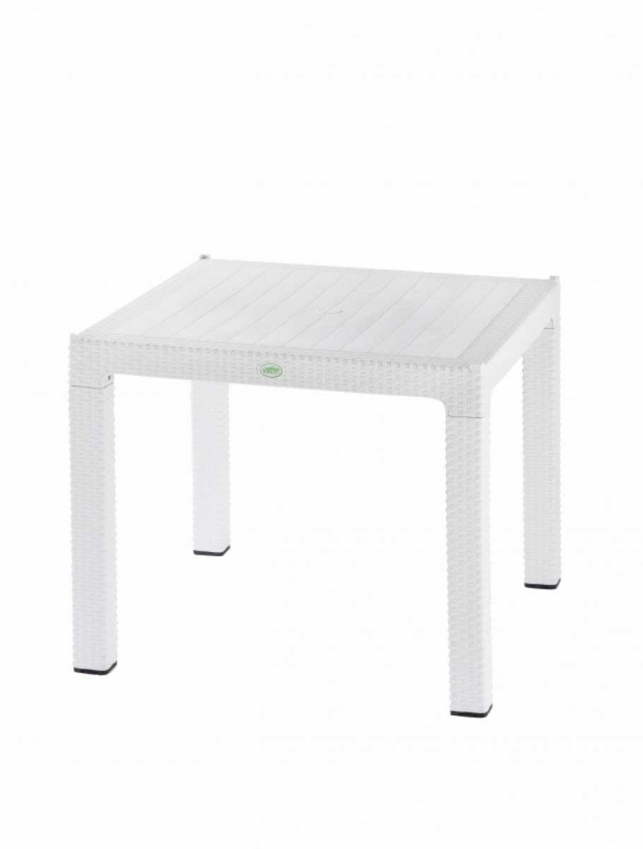 90x90 Rattan Trend Lux Wholesale Plastic Table (Without Glass)