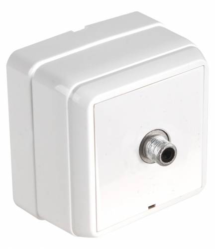 Bron S/M SAT Socket (Dead End) White