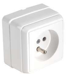 Bron S/M UPS (French) Socket White - Thumbnail