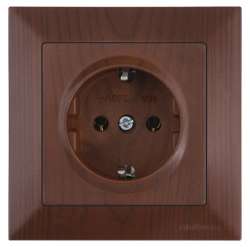 Candela White Earthed Socket Outlet - Thumbnail