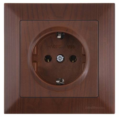 Candela White Earthed Socket Outlet 