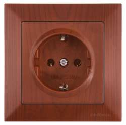 Candela White Earthed Socket Outlet - Thumbnail