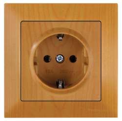 Candela White Earthed Socket Outlet - Thumbnail