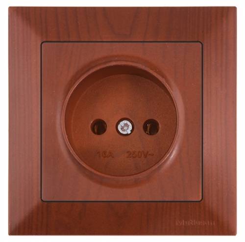 Candela White Socket Outlet Non-Earhed