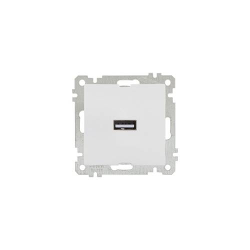 Daria Single Usb Charge Socket White