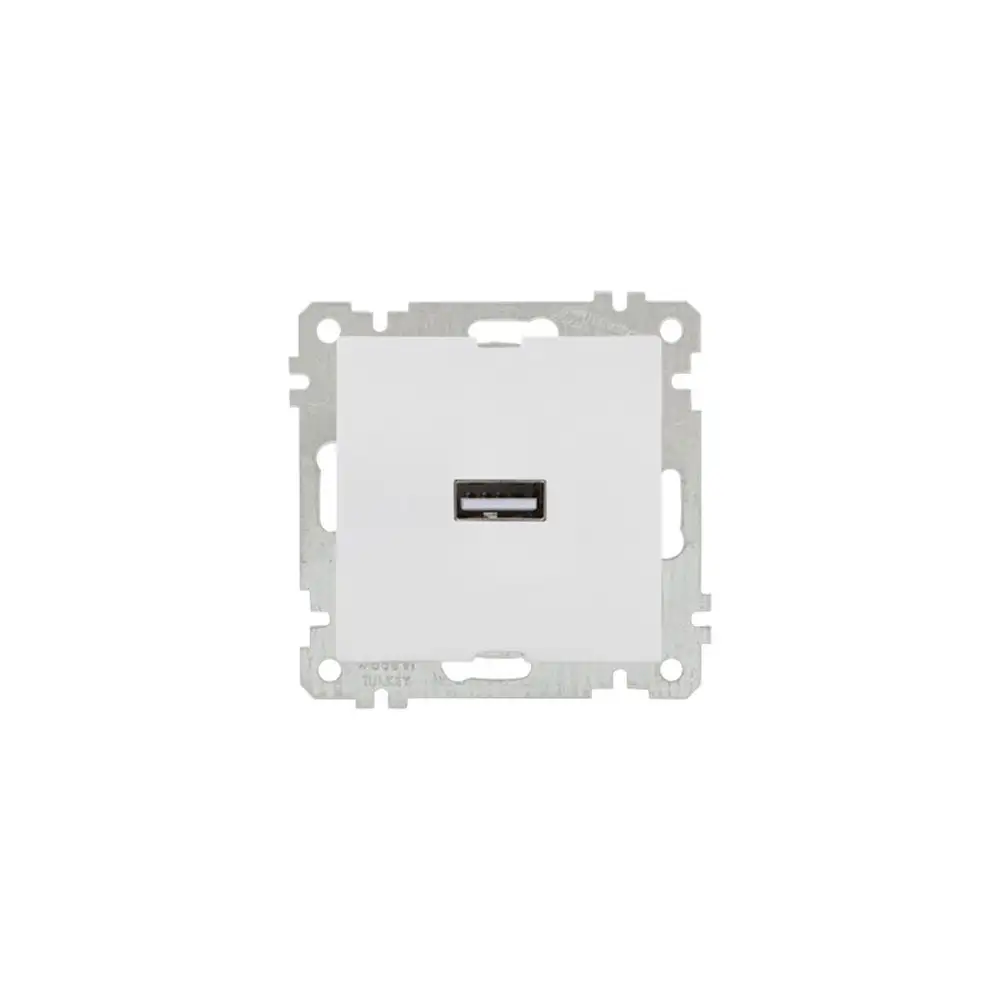 Daria Single Usb Charge Socket White