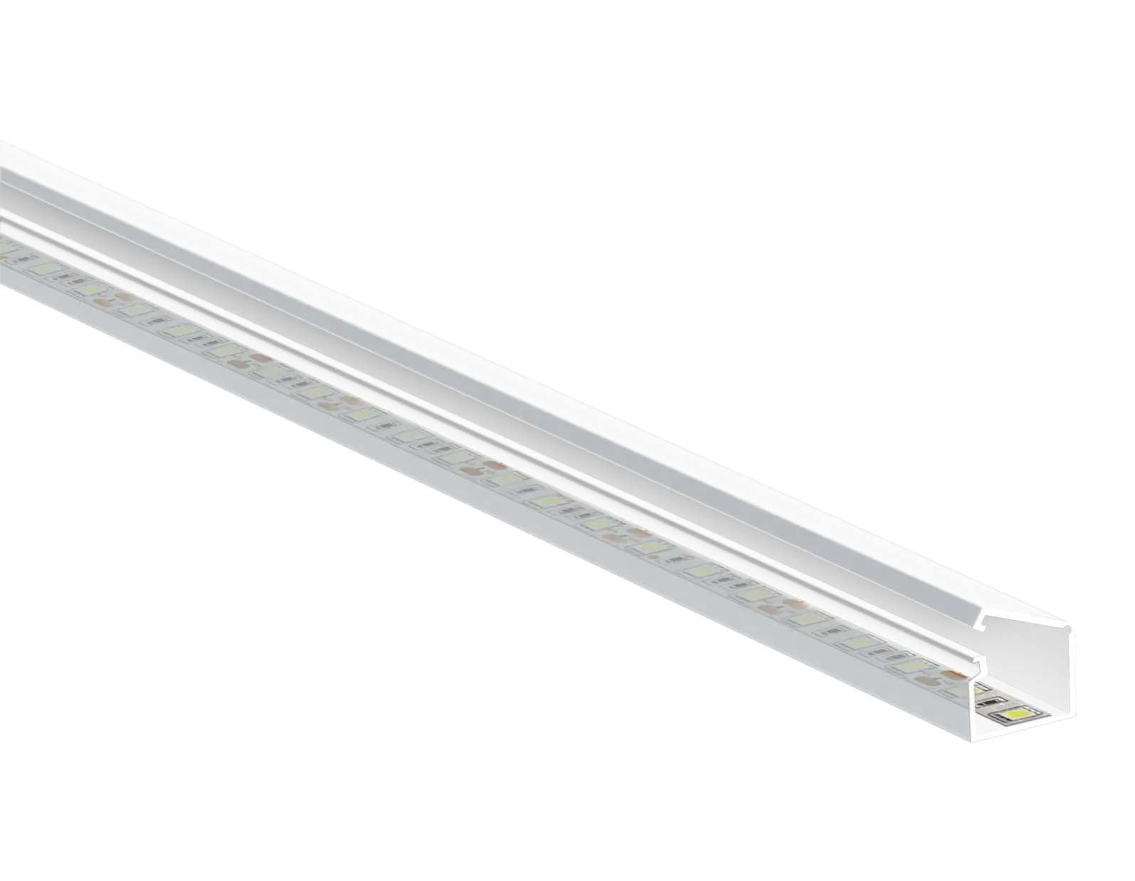 Eco Series Intrinsic Cover Transparent Cable Trunking With LED (Box)(Adhesive)