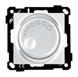 EP - Illuminated Dimmer White (600W) with Screw - Thumbnail