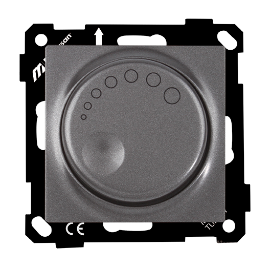 EP - Illuminated Dimmer White (600W) with Screw - Thumbnail