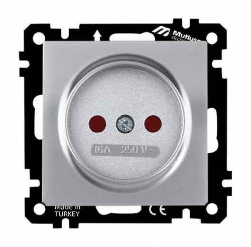 EP - Socket Outlet with Child Protection Non-Earthed White