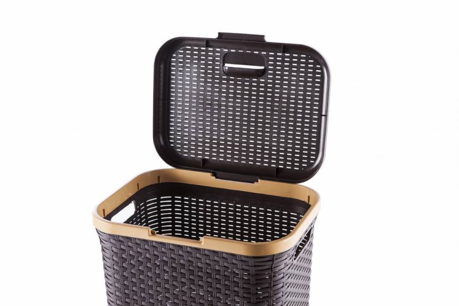 Rattan Wäschekorb Klein