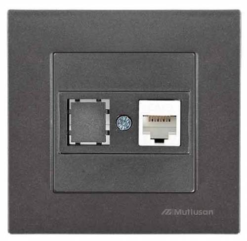 Rita Data ابريز 1*Rj45 (Cat6) ابيض