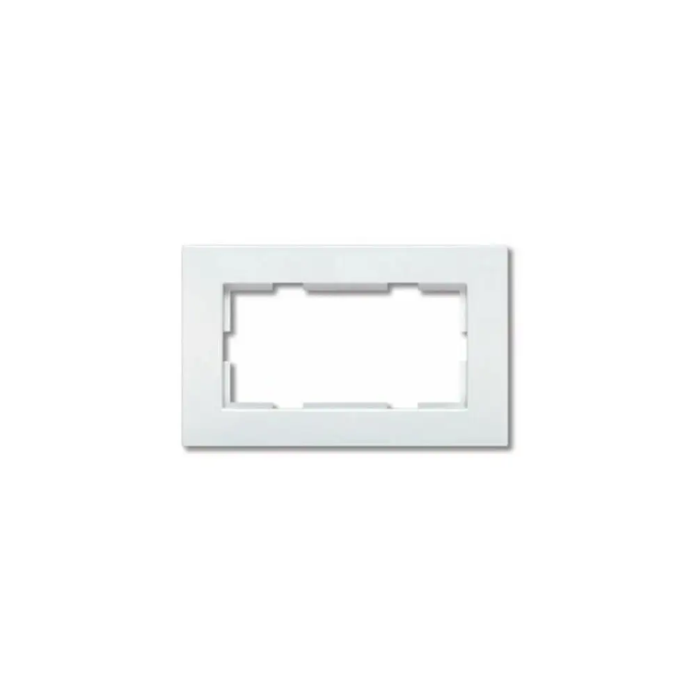 Rita Double Socket Frame White - Thumbnail