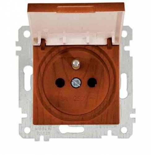 Rita Mechanism+Plate UPS Socket (French) with Cover