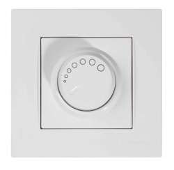 Rita RL Illuminated Dimmer 600W White - Thumbnail