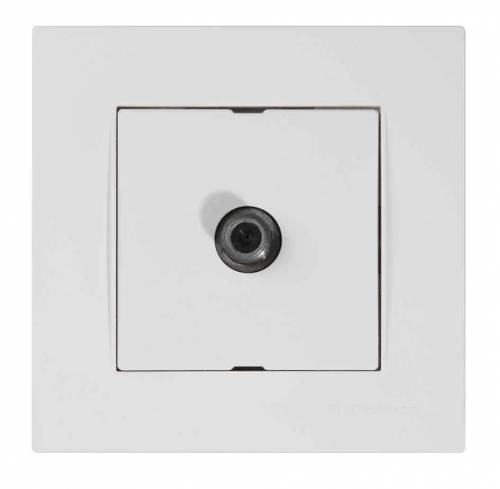 Rita SAT Socket (Dead End) White