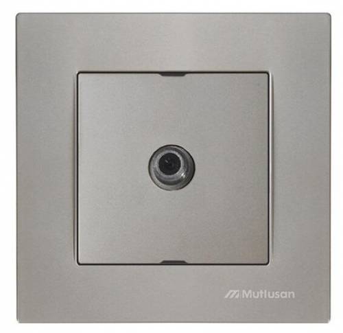 Rita SAT Socket (Through) 4Db/F Con. White