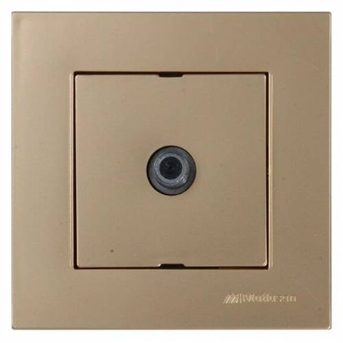 Rita SAT Socket (Through) 4Db/F Con. White