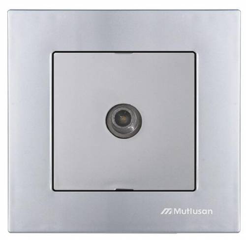 Rita SAT Socket (Through) 4Db/F Con. White