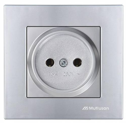 Rita Socket Outlet Non-Earthed White