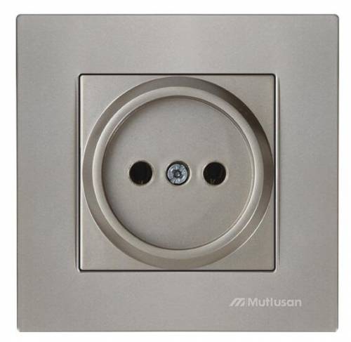 Rita Socket Outlet Non-Earthed White