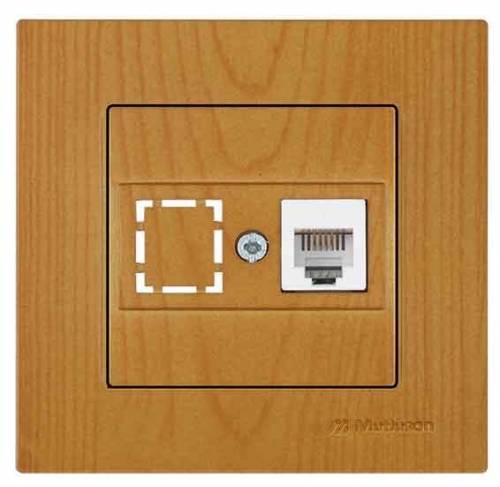 Rita Telephone Socket 1Xrj12 White