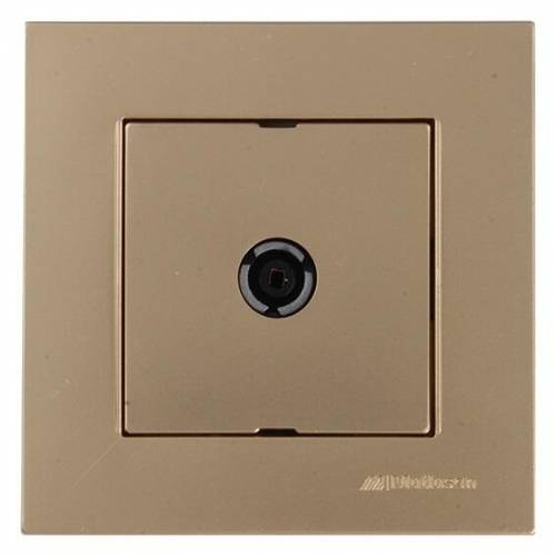 Rita TV Socket (Dead End) White