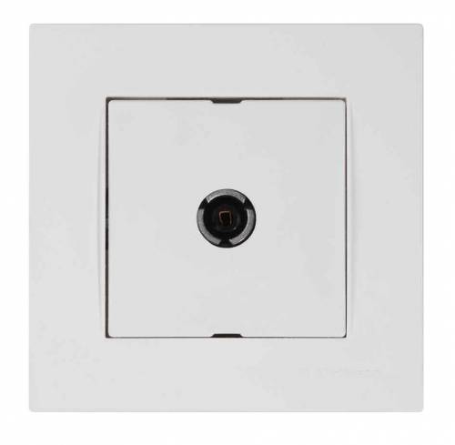 Rita TV Socket (Dead End) White