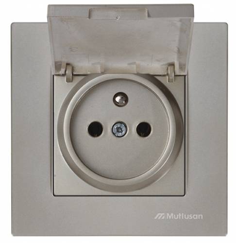 Rita UPS(French) Socket with Cover White