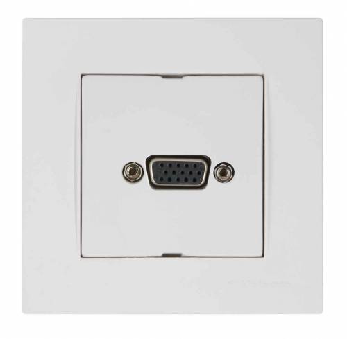 Rita VGA Socket White