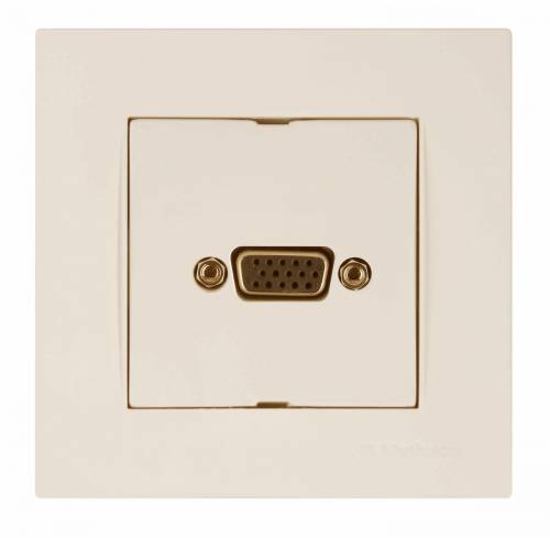 Rita VGA Socket White