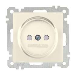 Socket Outlet with Child Protection Non-Earthed White - Thumbnail