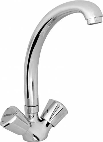 Trio Basin Faucet (Swan Shape) (Easy Install with Luxury Pipe)