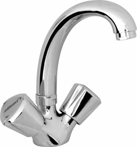 Trio Basin Faucet (Swan Shape) (Luxury Pipe)