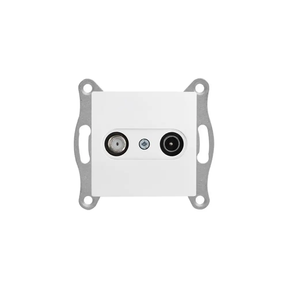 White TV/SAT Socket (Dead End) - Thumbnail