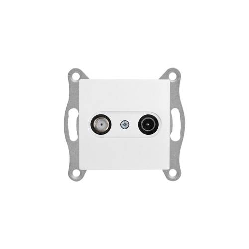 White TV/SAT Socket (Dead End)